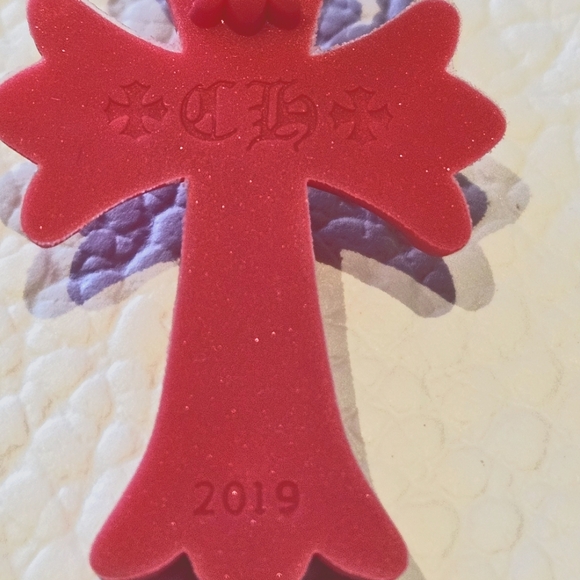 NEW Chrome Hearts FNO Red Rubber CH Cross Limited Edition necklace. - Picture 3 of 4